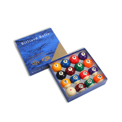 Billiard Pool Ball Tournament Quality Full Size Number Ball Set 16 Balls 2-1/4" 57mm