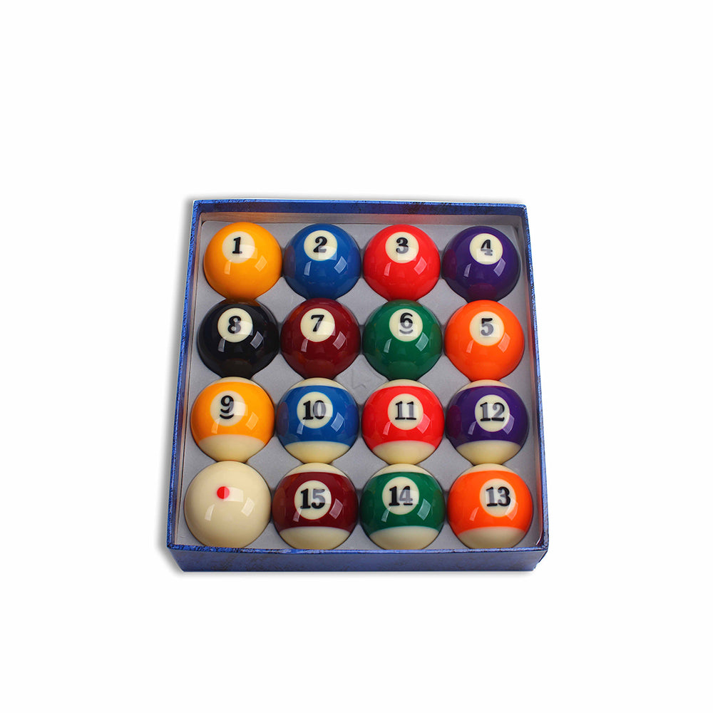 Billiard Pool Ball Tournament Quality Full Size Number Ball Set 16 Balls 2-1/4" 57mm
