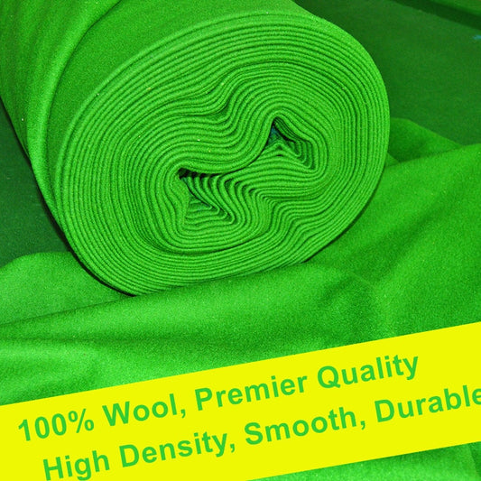 Weichster Tournament Quality High Density Smooth Durable Woolen Snooker Table Cloth