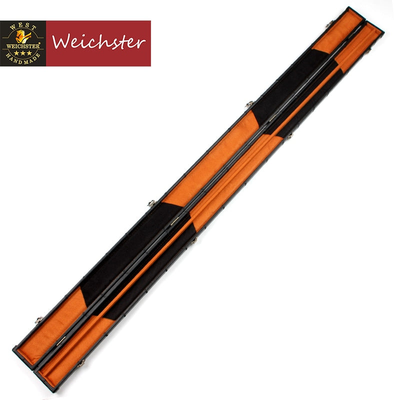Weichster One 1 Piece Patch Case Snooker Pool Hard Cue Cases